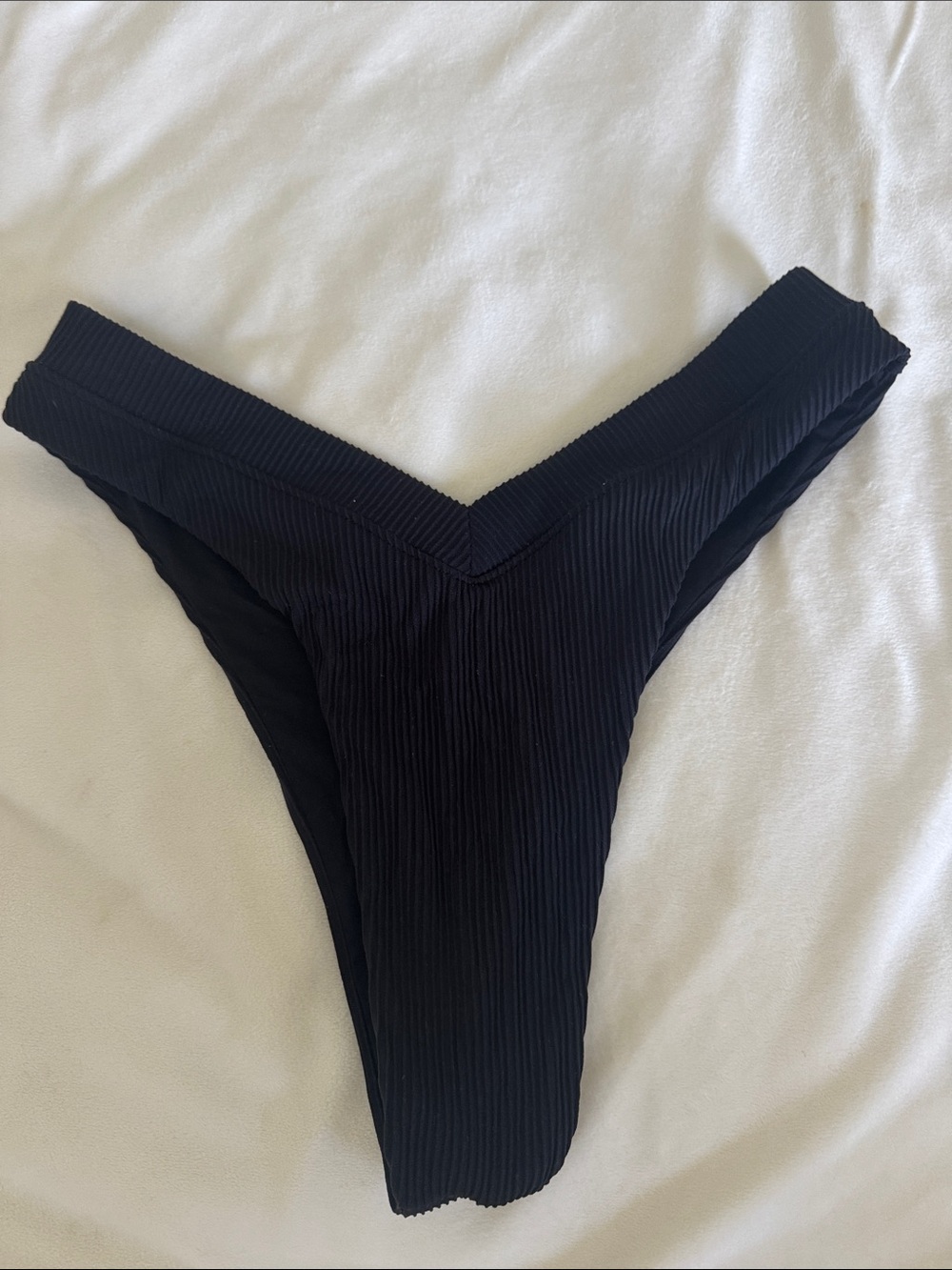 One One Swimwear Jesse Bottoms in Black